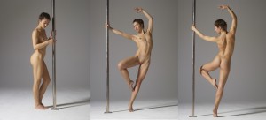 Mya - Nude Pole Dancing from Hegre Art