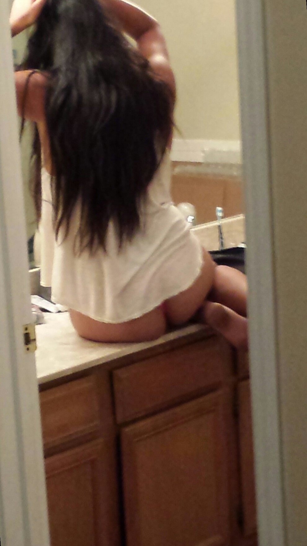 Sittin on the counter. (F)