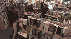 [GIF] Fucking in a bookstore