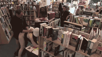 [GIF] Fucking in a bookstore