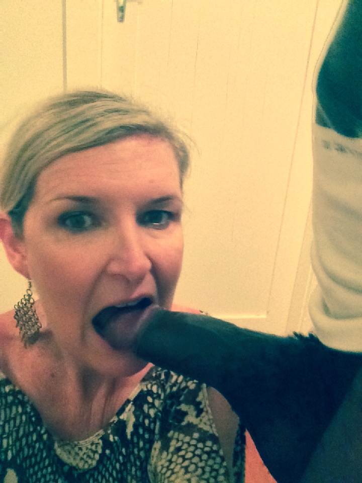 Selfie with a black cock