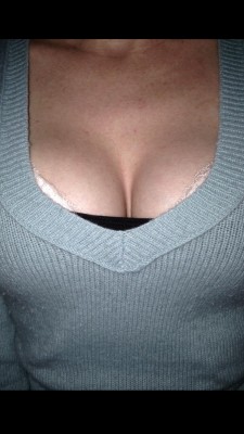 Someone dared me... Anyone a fan of sweater boobs?