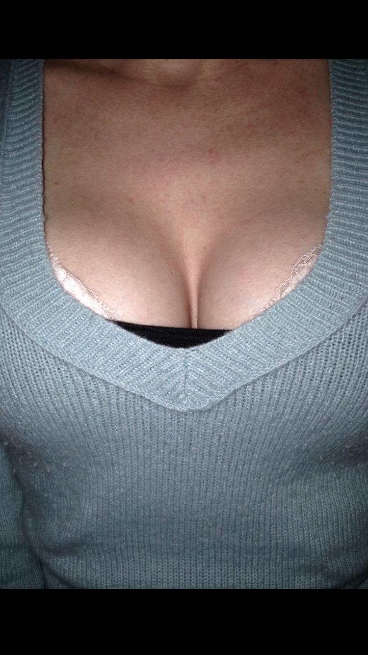 Someone dared me... Anyone a fan of sweater boobs?