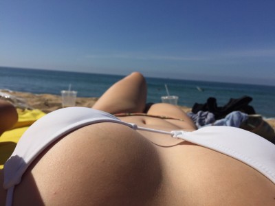 What a [f]ine day at the beach