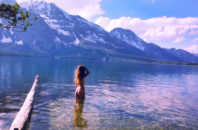 What a view... and those mountains are nice too