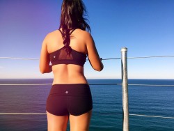 Looking out to sea