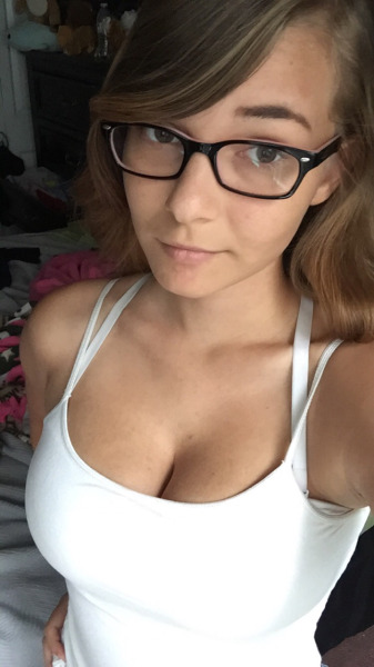 Cute girl with glasses