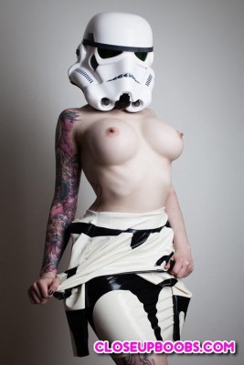 Hottest stormtrooper ever