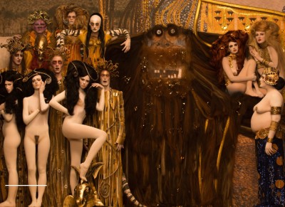Real-Life Women In Gold Recreate Gustav Klimt's Most Famous Paintings