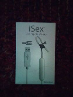 Sir told me to look for some interesting nipple clamps yesterday. So I did ;)