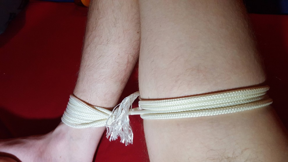 What do you think of my first (real) attempt to self-bondage?