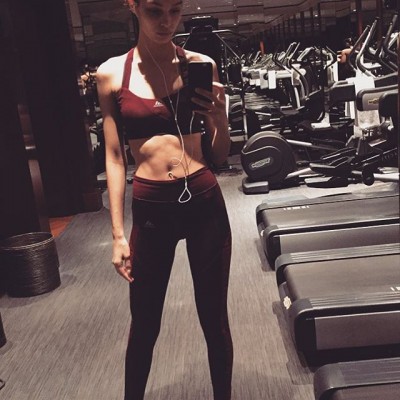 Working out hard - Luma Grothe