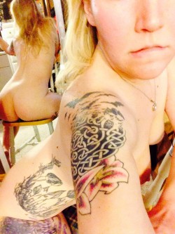 (f)inally home. Now I can get naked