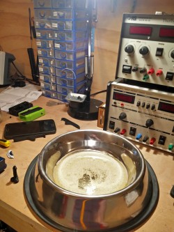 A night in the lab got a bit kinky