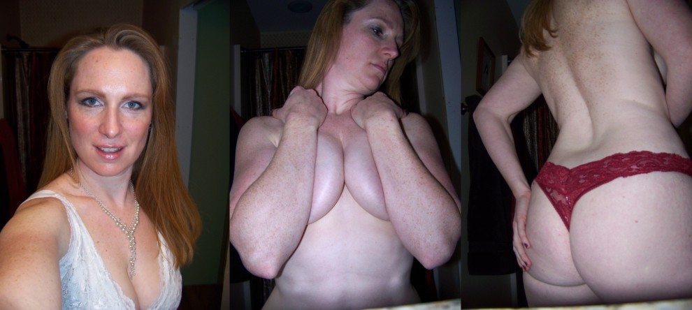 Bathroom milf front and back