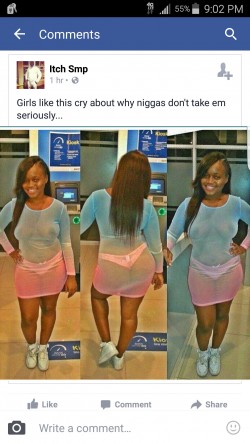 Facebook finally came through...I mean c'mon girl you're at the bank (nsfw)