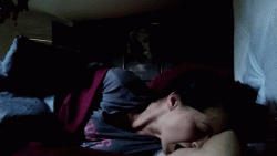 [GIF] Holding in the moan