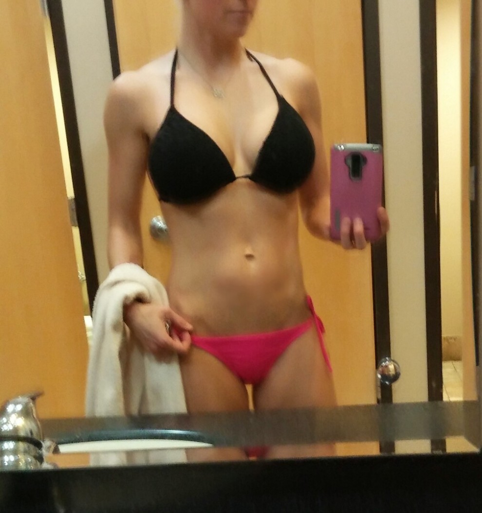 Great workout...Join me in the hot tub?