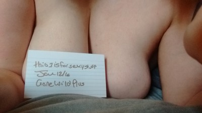 Just a little [verification] picture