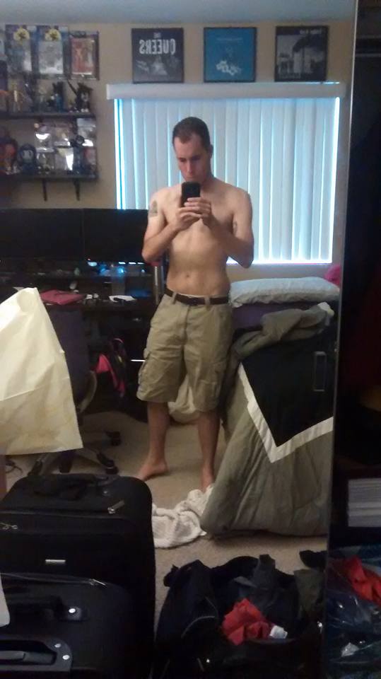 [M]e trying to get in shape.