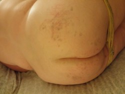 My pet after her first spanking