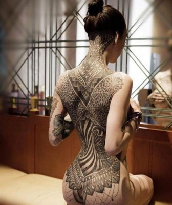 Sexy Back Tribal Tattoos