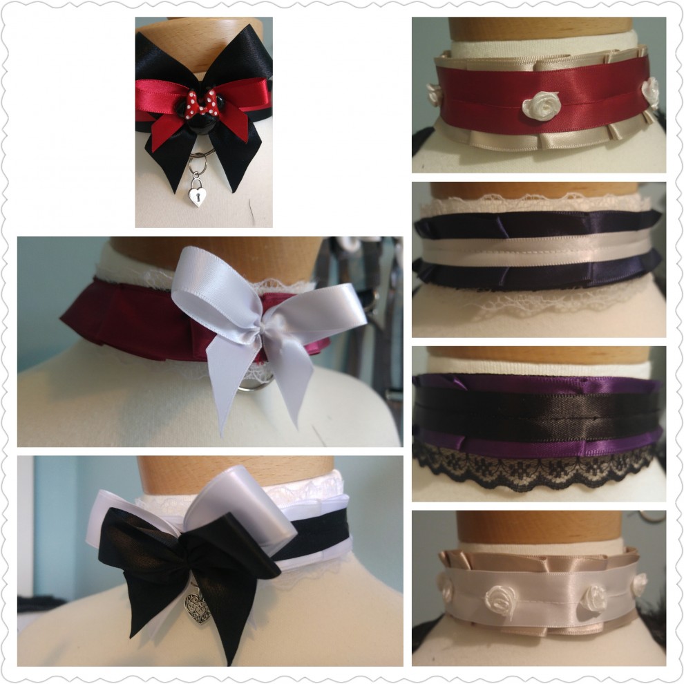 Some of the collars I've made