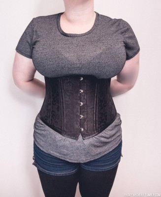 my [w]ife in her new corset