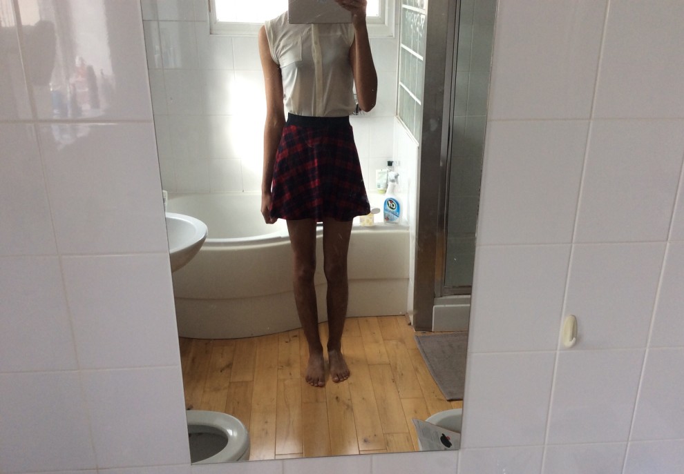 A little tartan skirt ;)