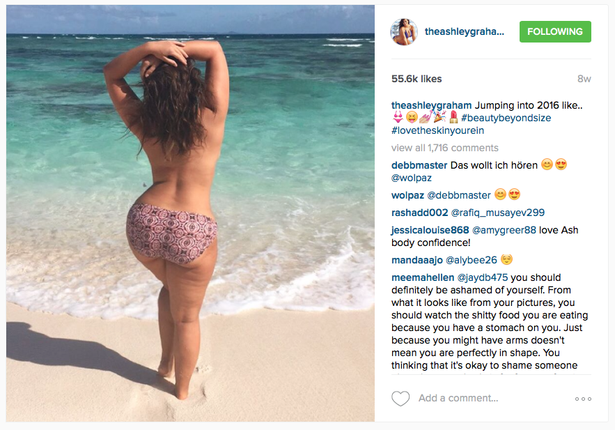 Ashley Graham's ridiculous booty