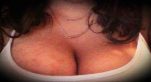 [F]irst post. Can't go wrong with some cleavage