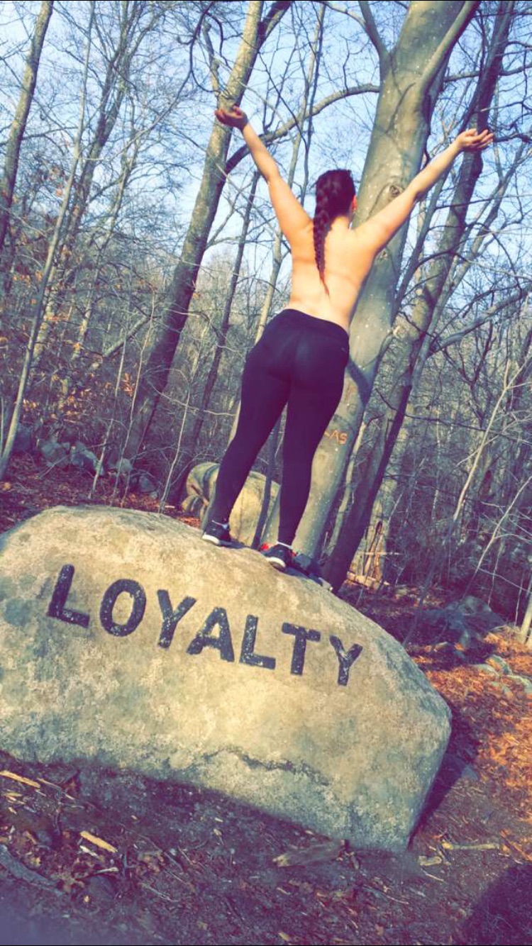 (F)lashed nature on my hike today...