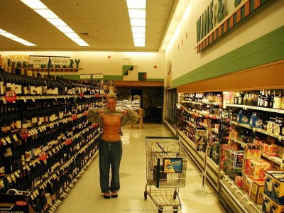 Flashing in the wine aisle [IMG]