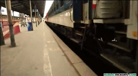 Fucking on the train