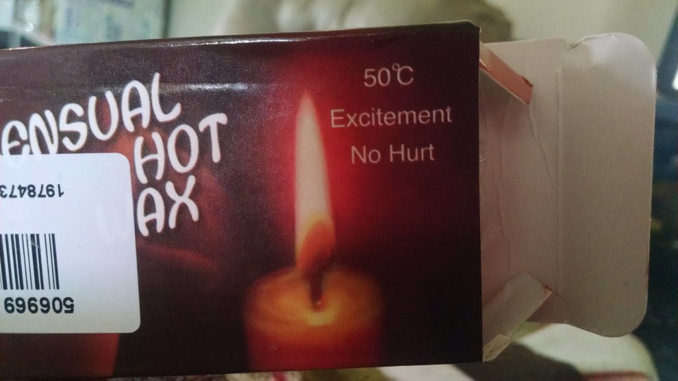 Just bought some candles from Amazon and the packaging is still making me laugh