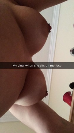 My girlfriend and I like to share. Check us out (snapcouple92). Some stories