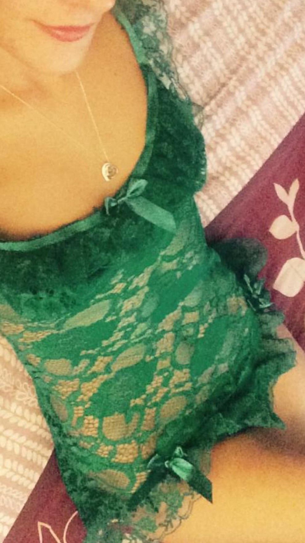 New green nightie (F)