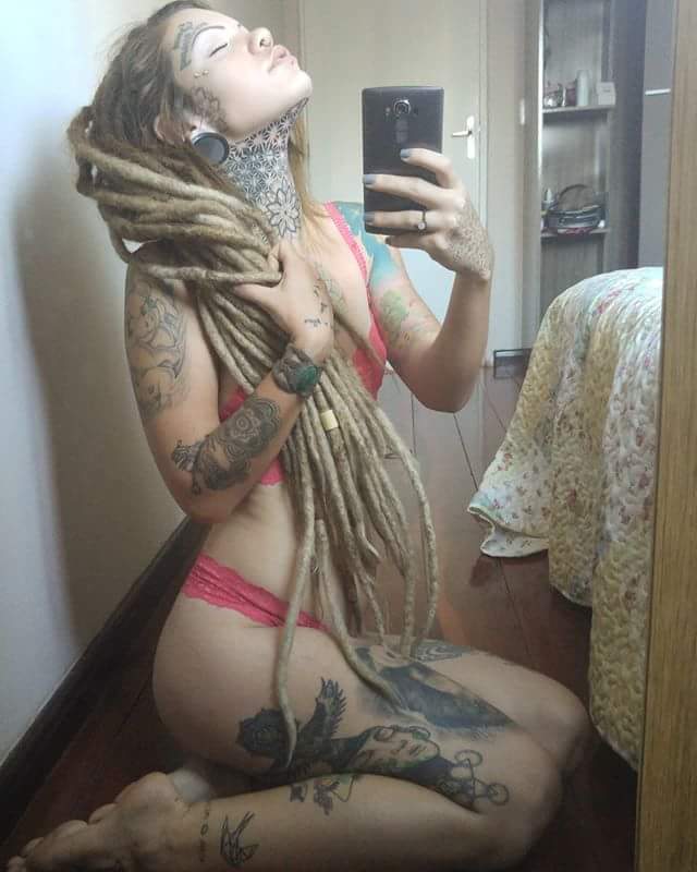 Brazilian tat artist, Paula Moraes. | Sniz Porn