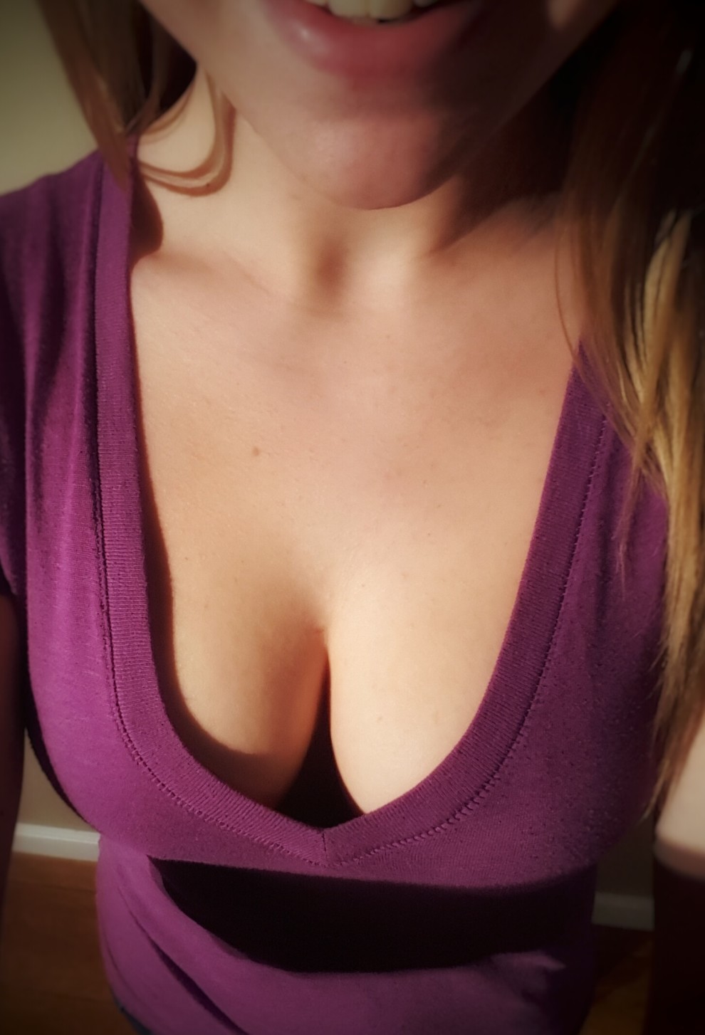 Catching a lot of staring today.. Is my top too low?