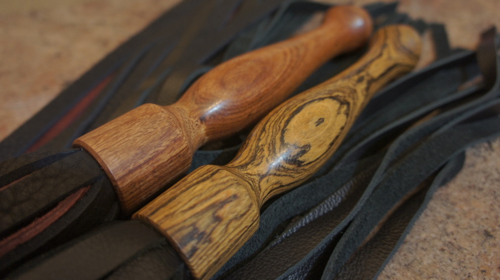 I started using bocote and granadillo wood for my handles and I'm quite happy with the results.
