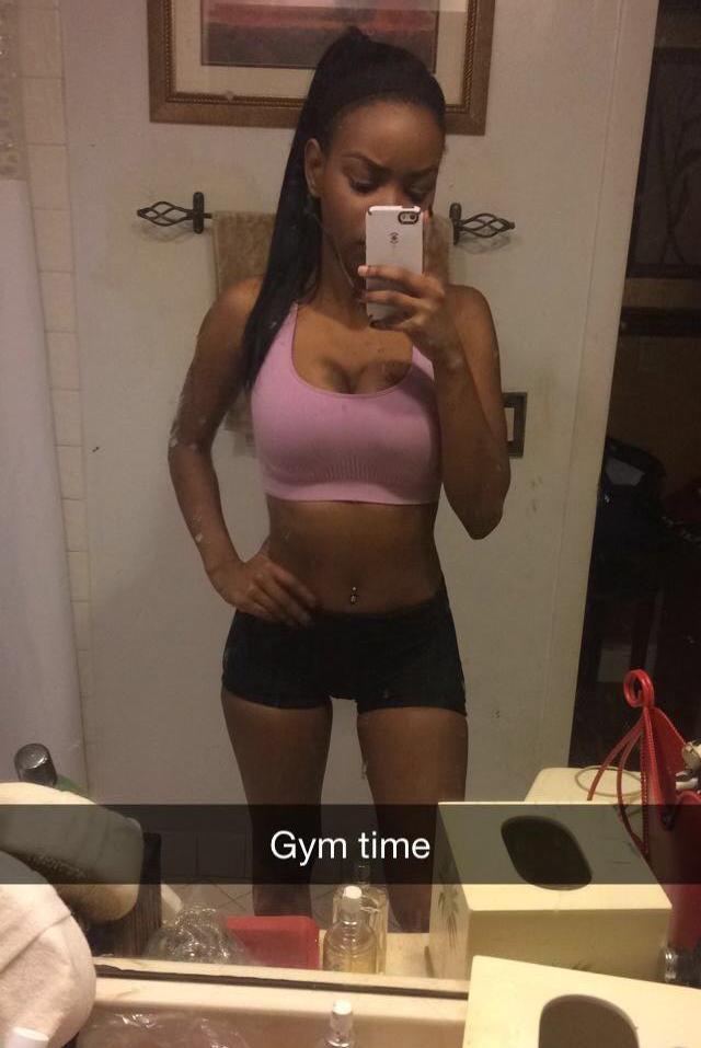 Snap before the gym