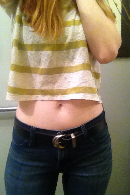 Spring=crop tops right? (F)