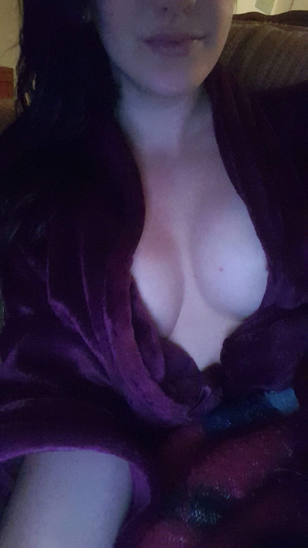 What's underneath my robe?