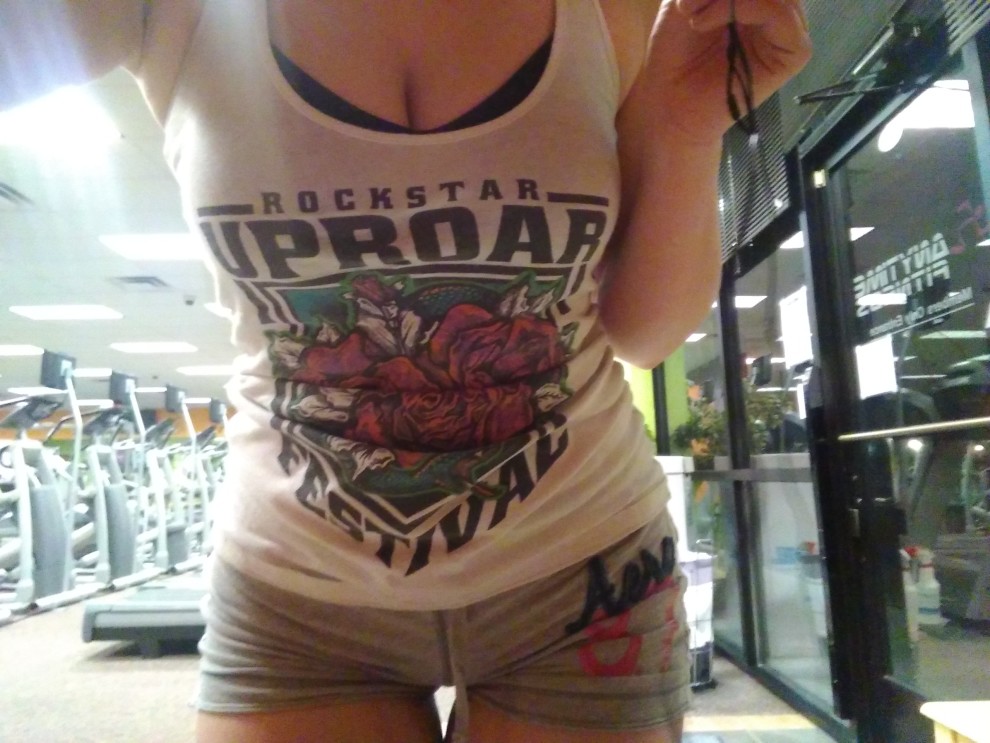 A quick gym selfie [f]or you