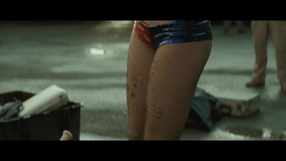 Margot Robbie in the new Suicide Squad trailer