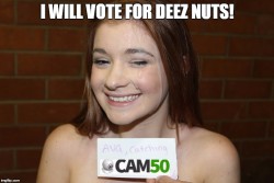 Deez Nuts gift for voting for him