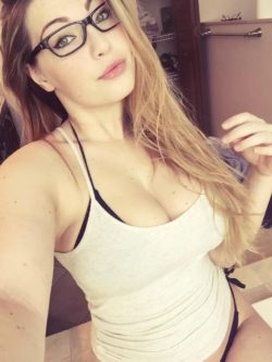 Jess Looks Awesome In Glasses