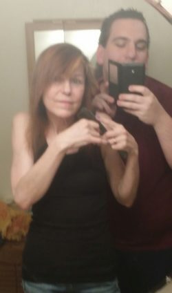 My cougar girlfriend and I - 55/f & 24/m