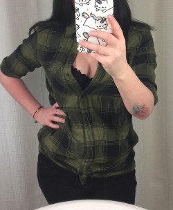 Peekaboo flannel