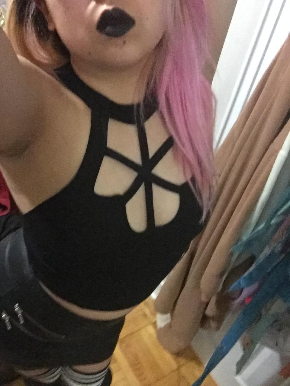 There's something really [f]un about putting a club outfit together (even though I'm not going out)